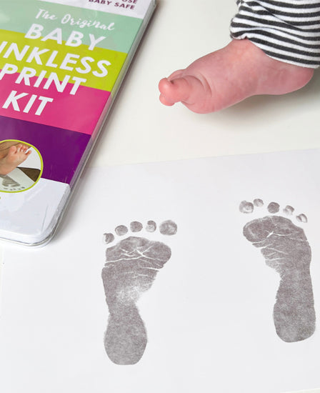 Baby Hand and Footprint Art Baby Hand and Footprint Kit Included  Personalised Baby Keepsake New Baby Gift New Mum Gift Baby Gift 